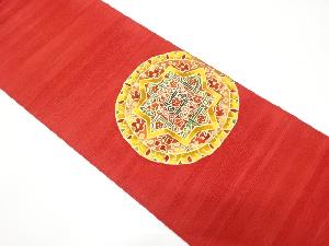 華紋模様　名古屋帯